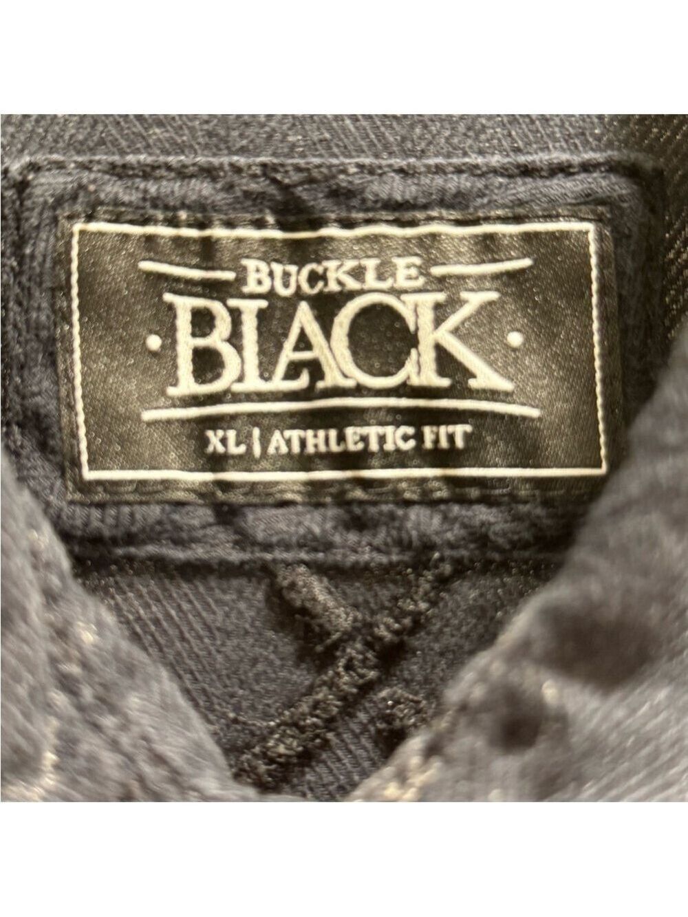 Buckle Black Men's Long Sleeve Shirt XL Athletic Fit - Picture 8 of 9